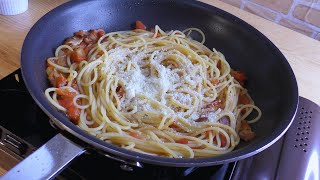 【絶品パスタ】プロが教える簡単トマトスパゲッティの作り方