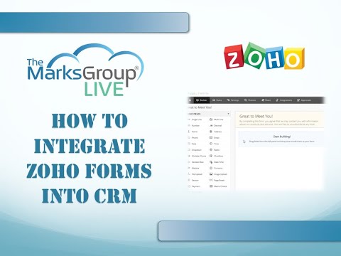 Zoho Forms Integration with Zoho CRM