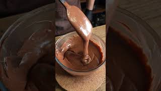 Ultimate Chocolate Brownie 究極のチョコレートブラウニー #shorts #asmr #cooking