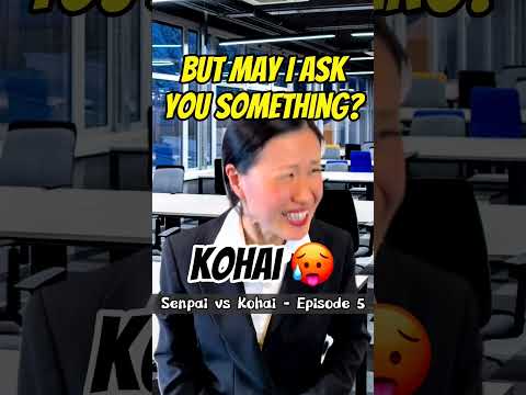 EPISODE 5 of the 💪Senpai 🥵Kohai Series #japanese #japaneseculture #comedy #senpai