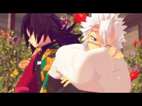 【Demon Slayer MMD】Pamela【Sanemi🍃Giyu🌊】