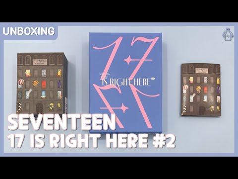 SEVENTEEN '17 IS RIGHT HERE' KiT, DEAR & Weverse Albums Versions #Unboxing (29/04/2024)