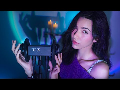 ASMR Ultimate Relaxation All Up In Your Ears 🌙 (🇪🇸  and 🇬🇧  subtitles)