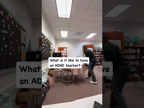 Teacher vs. ADHD #teacher #teaching #teacherhumor