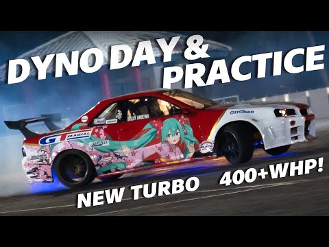 DYNO DAY & PRACTICE WITH  @pandabilly15  's NISSAN SKYFIRO!