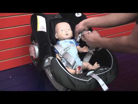 Graco SnugRide 30: Correct Way To Place Child Into Car Seat