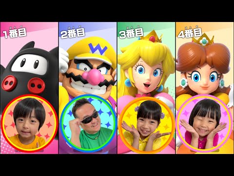 【マリオパーティジャンボリー】クリボーアイランドですごろく対決！　まりいずみなパパのだれが勝つ？　ゲーム実況