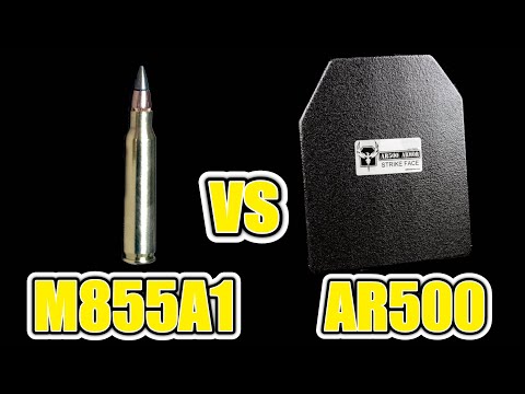 M855A1 vs Ar500 Armor