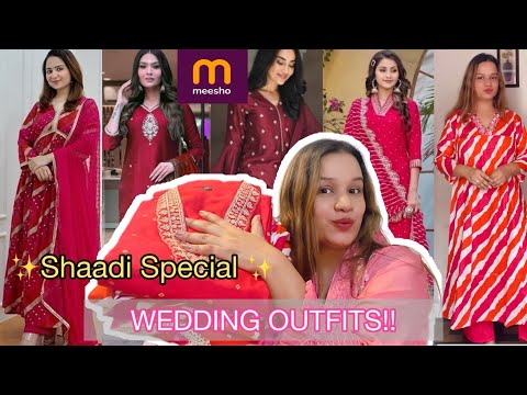 Meesho Affordable Kurta Sets Haul/Festive Special/christmas/Newyear/Shaadi #meesho #kurtiset