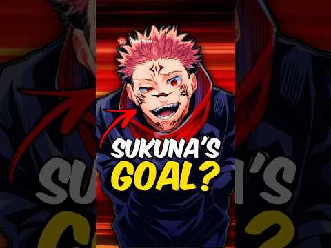 This Was SUKUNA'S REAL GOAL 😳? ⋮ JUJUTSU KAISEN #shorts #jujutsukaisen #sukuna