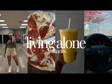 living alone diaries | preparing for my baby to come back, grocery shopping, car wash + more