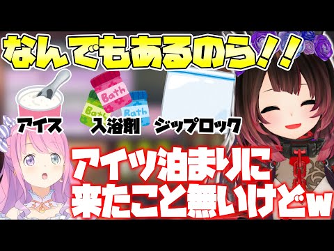 至れり尽くせり？お泊りグッズの準備は万全なロボ子さん【ホロライブ切り抜き/姫森ルーナ】