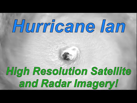 Hurricane Ian: Epic 4K Satellite and Radar Imagery