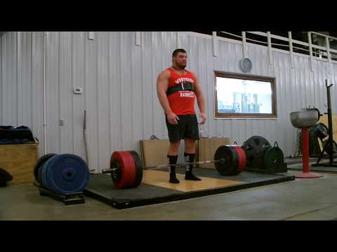 755 lb Raw Deadlift @ 275 lbs (342.5 kg @ 125 kgs)