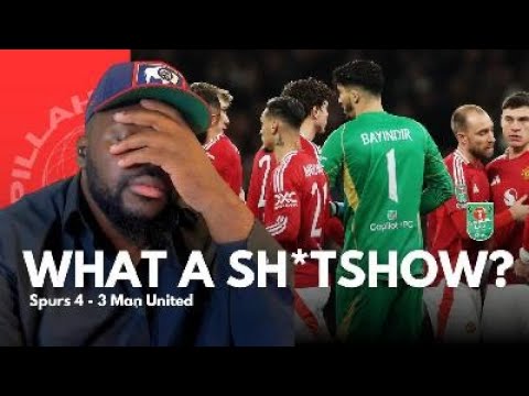 CHAOS SH*TSHOW | Tottenham Hotspur 4 - 3 Man United