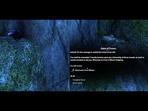 Elder Scrolls Online - Crow's Wood, Fungal Grotto and Darkshade Cavern