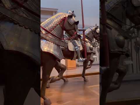 🗽Equestrian ARMOR at The Met #shorts #armor #knight #medieval #renaissance #museum #nyc #newyorkcity