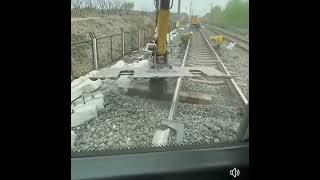 Ultimate Train Track Remover: Engineering Marvel! 🚂 🛤️💥 #InnovativeTech #FutureTechnology