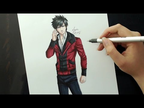 Speed Drawing - Miguel Woltaire (Original Character)