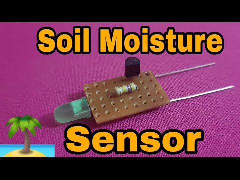 How to make a soil moisture sensor|| Very simple|| With few component|| By Technical Tushar.