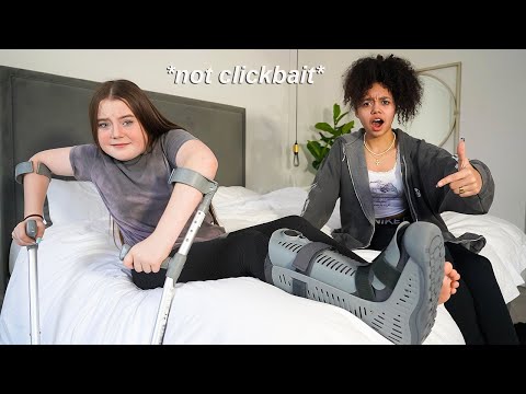 ISLA GOT INJURED AND BROKE HER LEG! **Not A Prank**😢