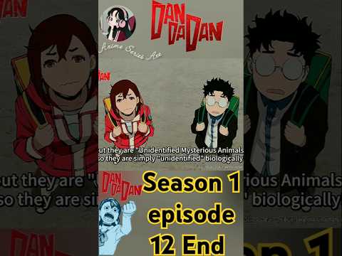 Let's go to spirits house Dandadan episode 12 season 1 end #dandadan #anime #shorts #trending #manga