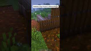 Minecraft: Dog House Tutorial | #shorts