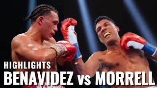 DAVID BENAVIDEZ VS DAVID MORRELL FIGHT | KO HIGHLIGHTS