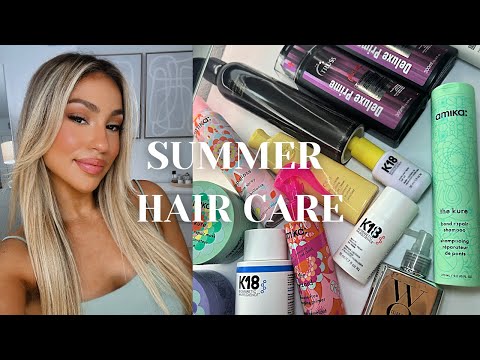 SUMMER HAIR CARE ROUTINE  | HOW I GOT MY HAIR HEALTHY AGAIN | SHARING MY FAVORITE PRODUCTS | 2023