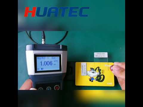 HUATEC TG 3250H Ultrasonic Coating Thickness Gauge Test Base Material Through Coating Thickness 2mm