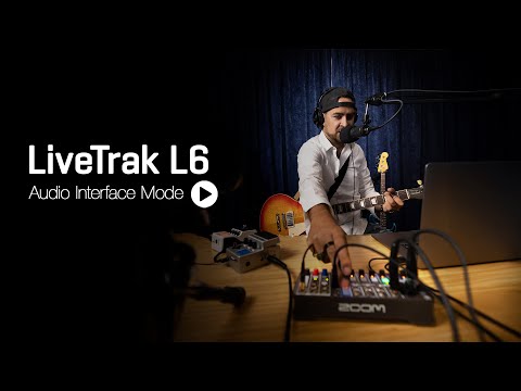 The LiveTrak L6 : Audio Interface