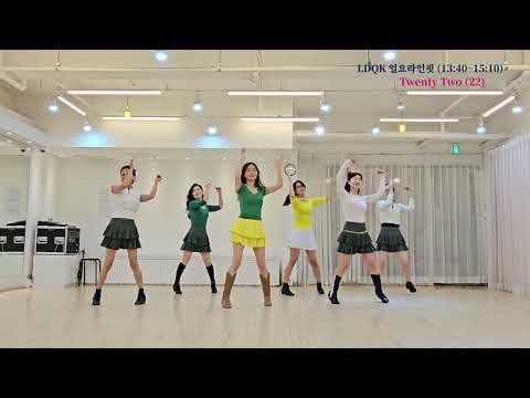 Twenty Two (22) Line Dance l Beginner l Linedancequeen l Junghye Yoon