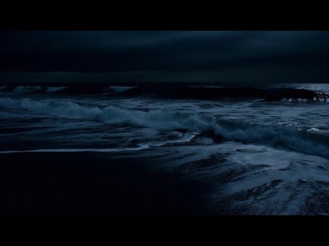 Ocean Sounds for Restful Sleep | Deep Sleep Aid with a Dark Screen | Ocean Sounds At Night