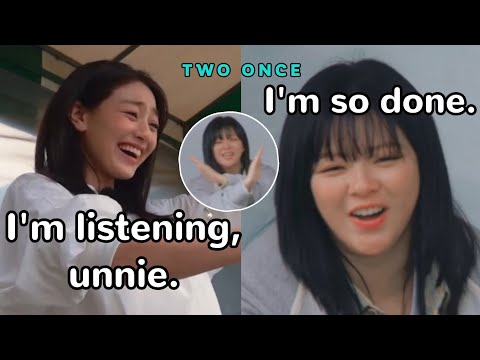 jeongyeon & jihyo *bickering* for 4 minutes straight on a fishing date 😂