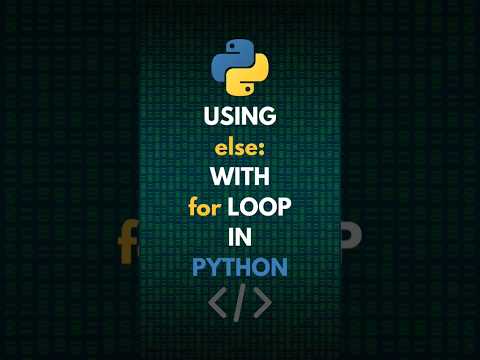 The Secret Python Feature You're Not Using: Else in Loops! #python #loopsinpython #learnpython #code