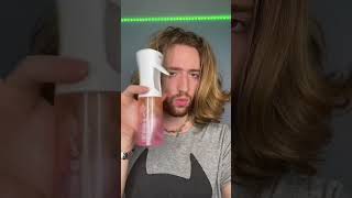 IS THIS FOR REAL😮| STRAIGHT TO CURLY HAIR| SALT WATER#curlyhair #straighthair #hairhacks