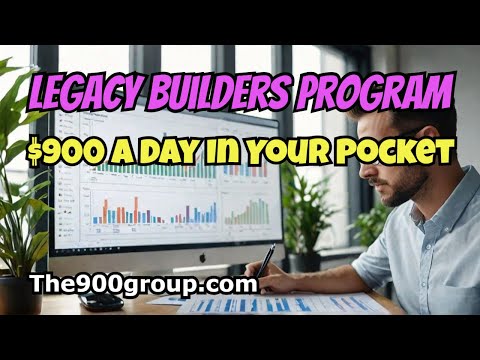 LEGACY BUILDERS PROGRAM: Unlock Your Budget, Earn $900 Daily