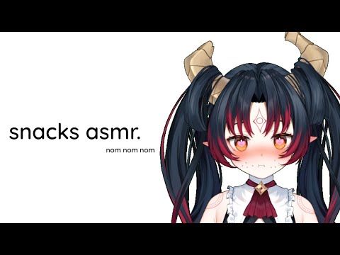 【ASMR】-  Snacks party