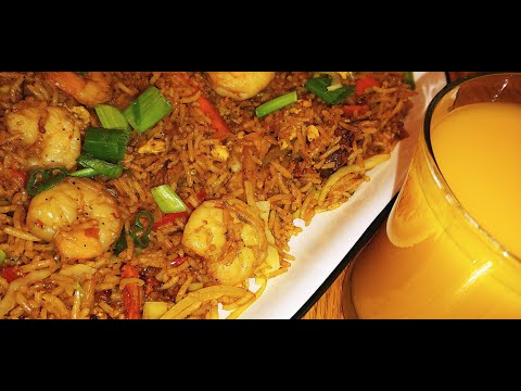 How to Make Shrimp Fried Rice with Vegetables | How to Make Chinese Shrimp Fried Rice | Anees