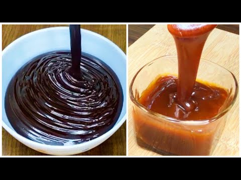 Chocolate Sauce Recipe | Caramel Sauce Recipe | 2 Easy Sauce Recipe | Anisha Recipe