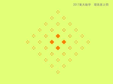 2017東大数学 理系第２問