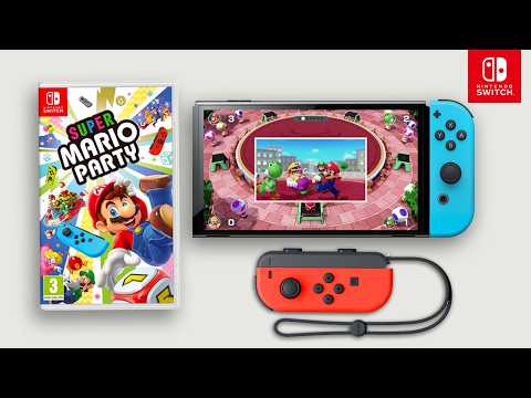 Super Mario Party First Gameplay on Nintendo Switch OLED