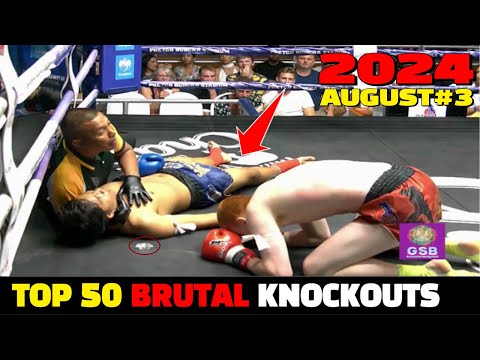 August 2024: Top 50 Brutal Knockouts #3 (Muay Thai•MMA•Boxing•Kickbox)(HD)