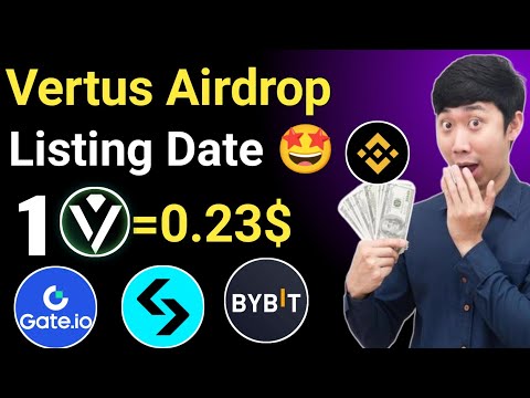 Vertus Airdrop listing date || Vertus airdrop big update || Vertus Telegram Airdrop