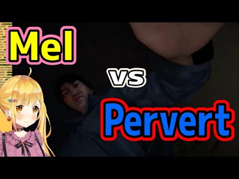 Mel Hiding in Perfect Spot and Taunting Perverted Coach [hololive/EN Sub]【ヒトカラ】