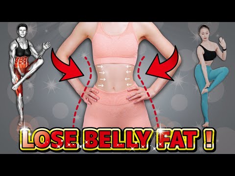 1-Min Standing Workout to Effectively Lose Belly Fat🔥Abs Workout