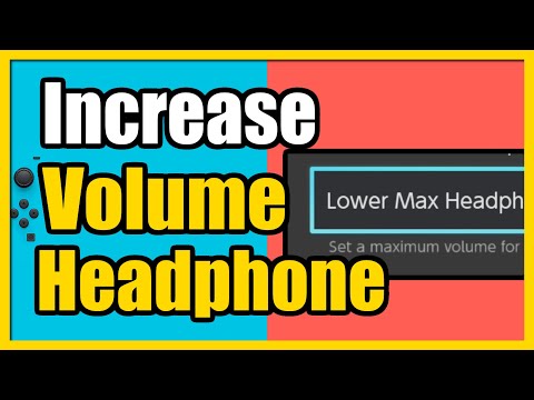 How to Increase the Volume on Headphones with Setting on Nintendo Switch (Easy Tutorial)