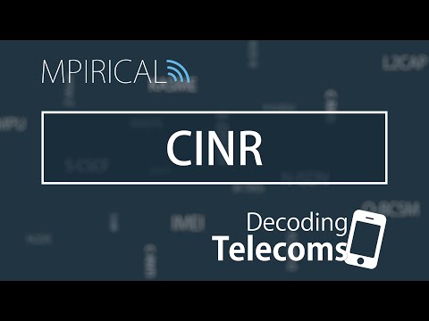 CINR - Decoding Telecoms