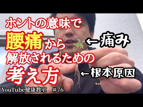 【腰痛】腰痛に困っている人は絶対に間違ってはいけない「治療を受ける時の考え方」【YouTube健康教室（76）byはんだ姿勢整体院＠朝倉】