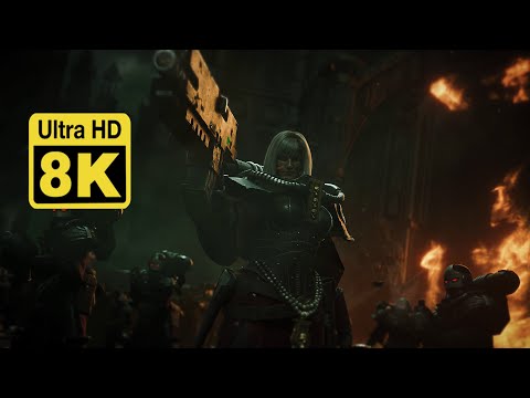 Warhammer 40,000 The New Edition - Trailer 8k  (Remastered with Neural Network AI)